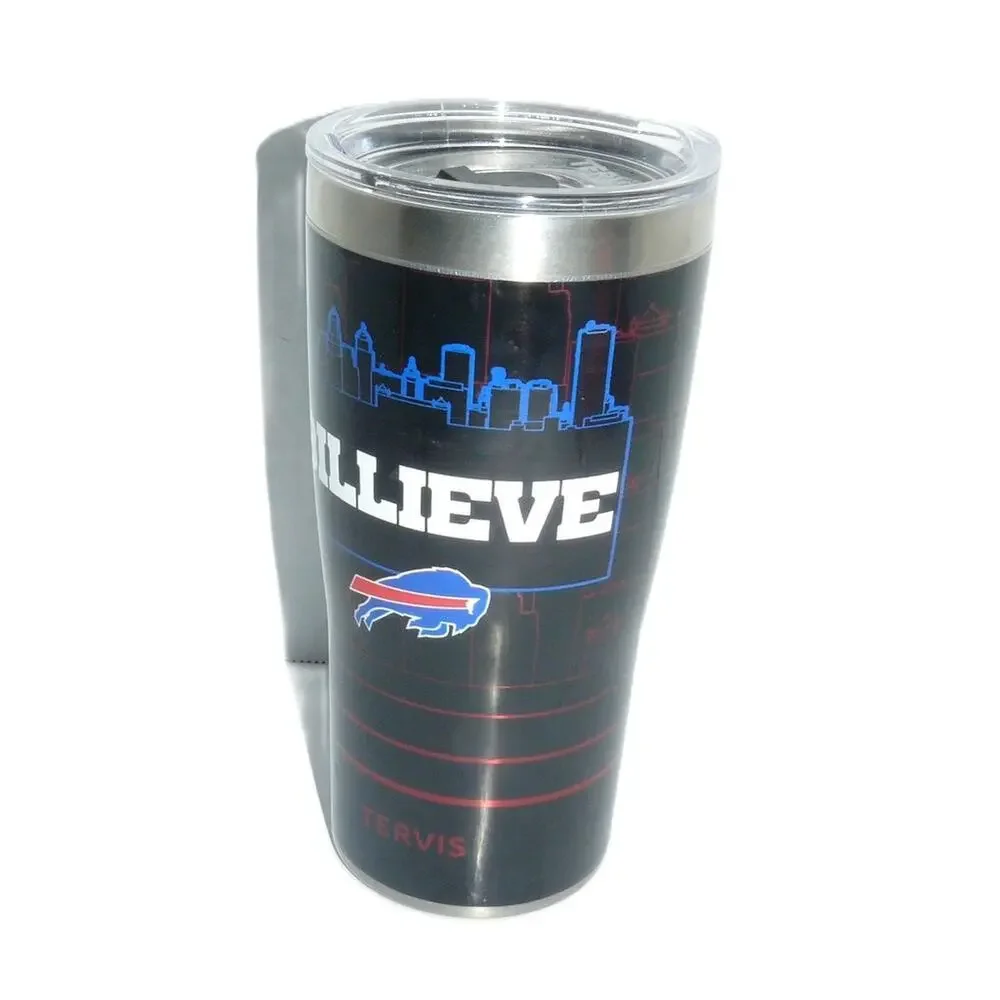 Tervis Buffalo Bills Billieve NFL Stainless Steel Travel Tumbler With Lid - Picture 3 of 5